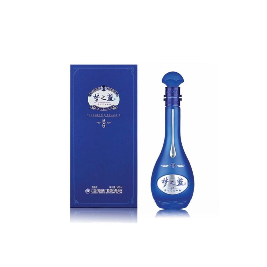 Yanghe Dream Blue M6 52%ABV - 500ml