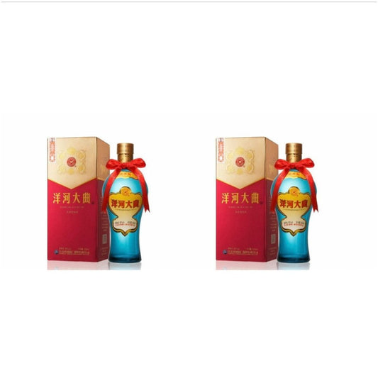 Yanghe Daqu Baijiu 46% ABV Set of 2 - 500ml