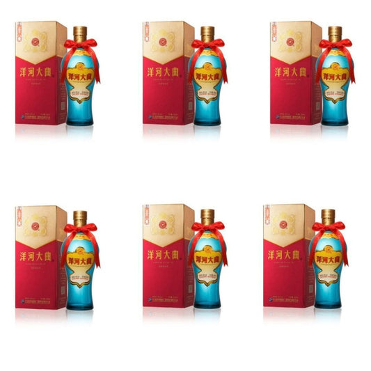 Yanghe Daqu Baijiu 46% ABV Set of 6 - 500ml