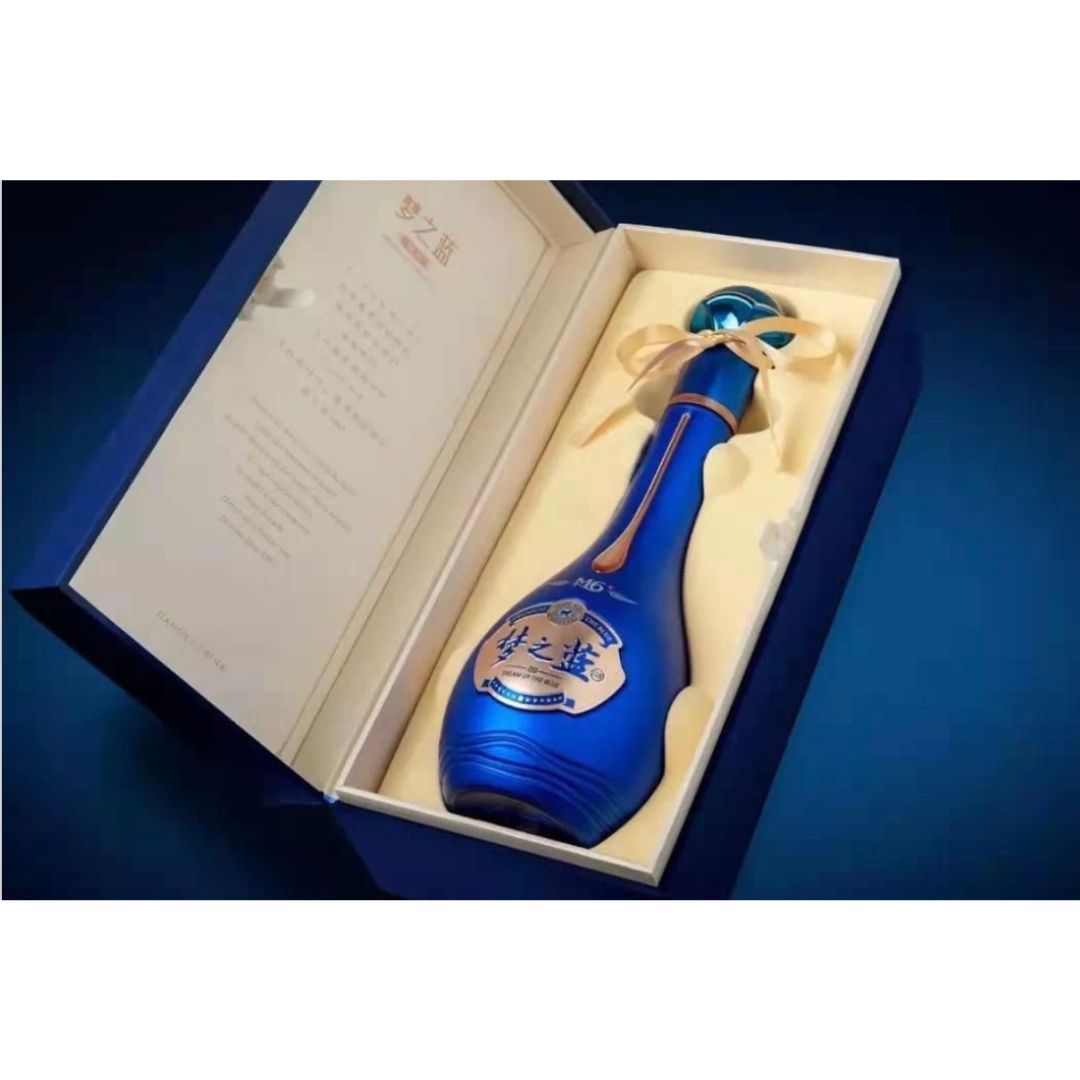 Yanghe Dream Blue M6 Plus Baijiu 52%ABV - 550ml